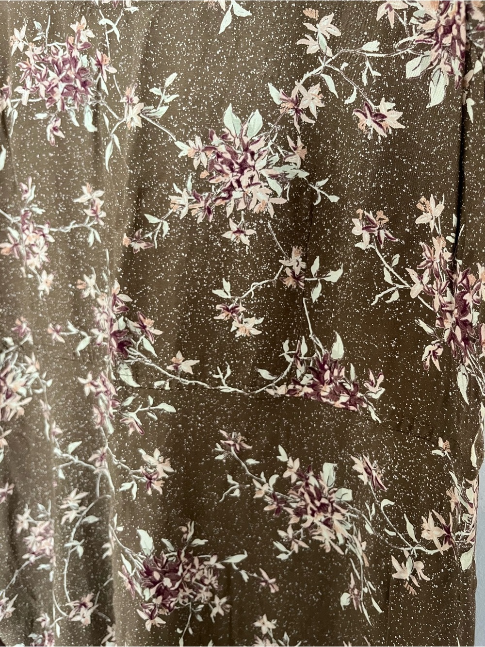 Rabbit Rabbit Rabbit Designs Brown Floral Midi/Maxi Dress - Picture 2 of 9